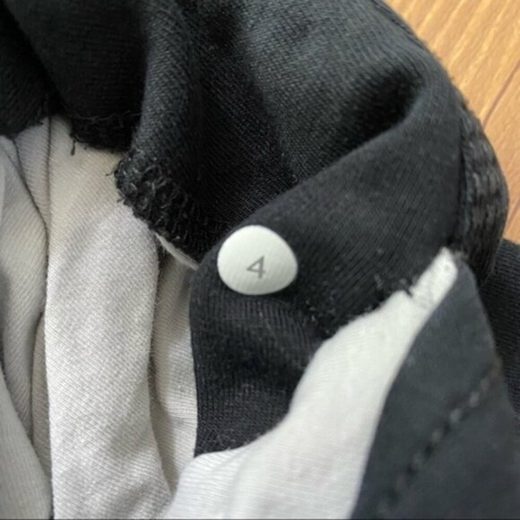 Lululemon Awareness Wrap Hoodie Black Sweater Size 4 - Picture 9 of 10